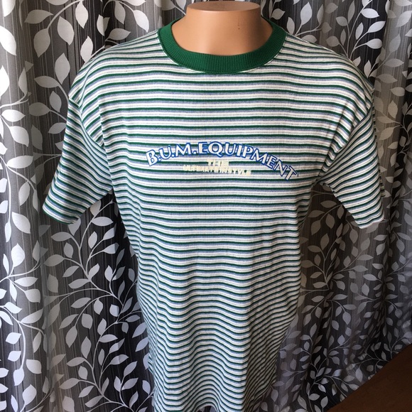 Vintage America Other - Vintage BUM spellout striped t-shirt